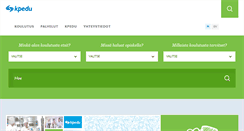 Desktop Screenshot of kpedu.fi